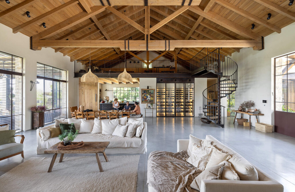 חלל הבית משפחת LD ריהוט מטבח כפרי